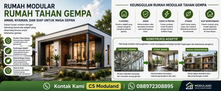 Rumah Modular Tahan Gempa: Seberapa Aman?